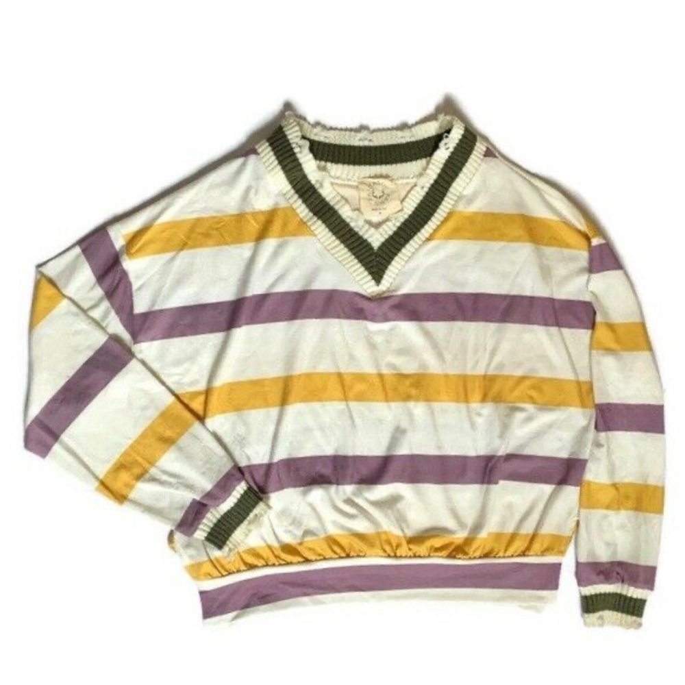 NWT Fantastic Fawn Slouchy Striped Sweater